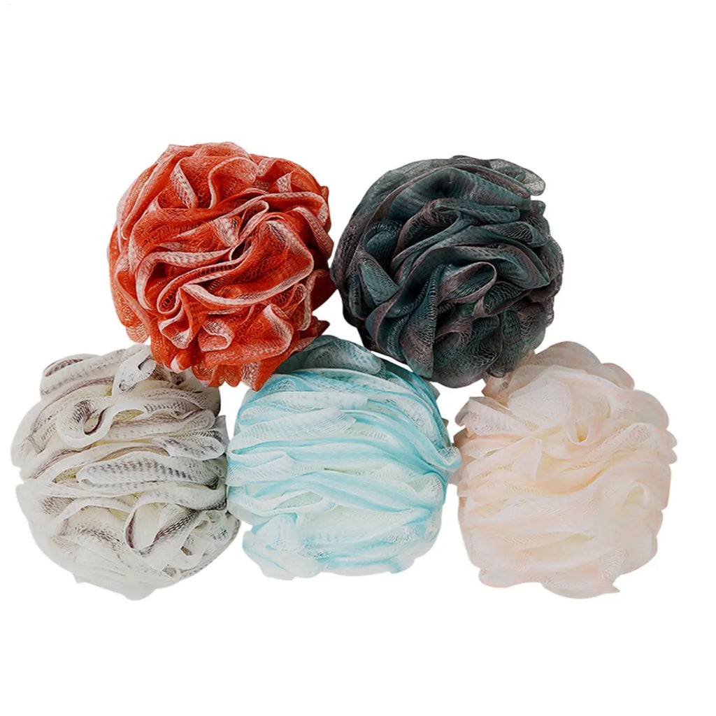 Bath Ball Rich Bubble Bath Towel Scrubber Body Cleaning Mesh Shower Wash Sponge Bathroom Shower Mesh Sponge Accessories Oasis Select