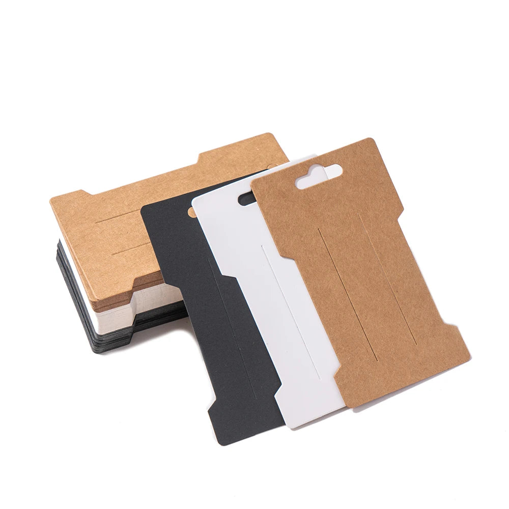 50pcs Paper Hair Bow Clip Display Card for Hairband Hairpins Hairclips Cardboard Accessories Jewelry Packaging Small Business Oasis Select