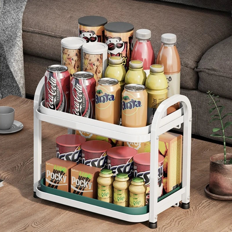 Multifunctional living room drain cup holder, desktop dust-proof storage rack, double-layer drying cup with water tray Oasis Select