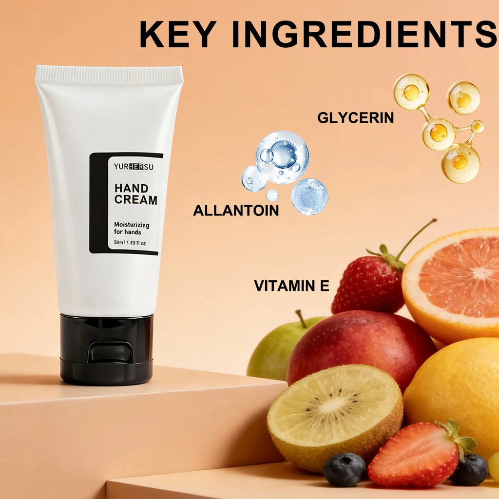 YURHERSU Intensive Hand Cream – Shea Butter 24H Moisture 50ml Hand Cream Oasis Select