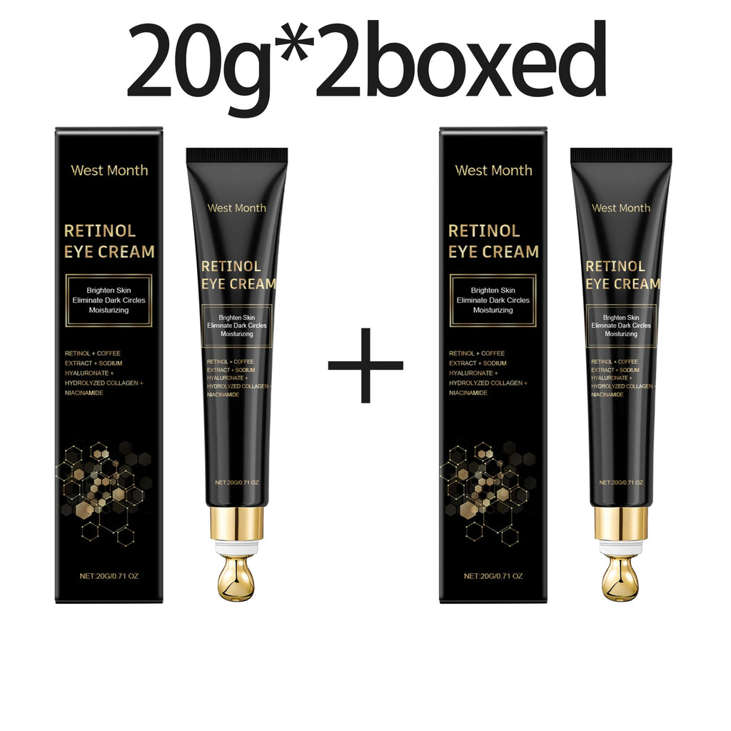 WEST MONTH Eye Cream – Dark Circles, Wrinkles & Anti-Aging Anti-Aging Eye Cream Oasis Select 20g X 2boxed
