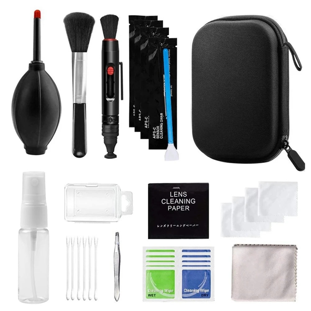 5-29PCS DSLR Lens Camera Cleaner Kit Digital Camera Sensor Cleaning Kit SLR DV Cameras Clean Set for Sony Fujifilm Nikon Canon Oasis Select