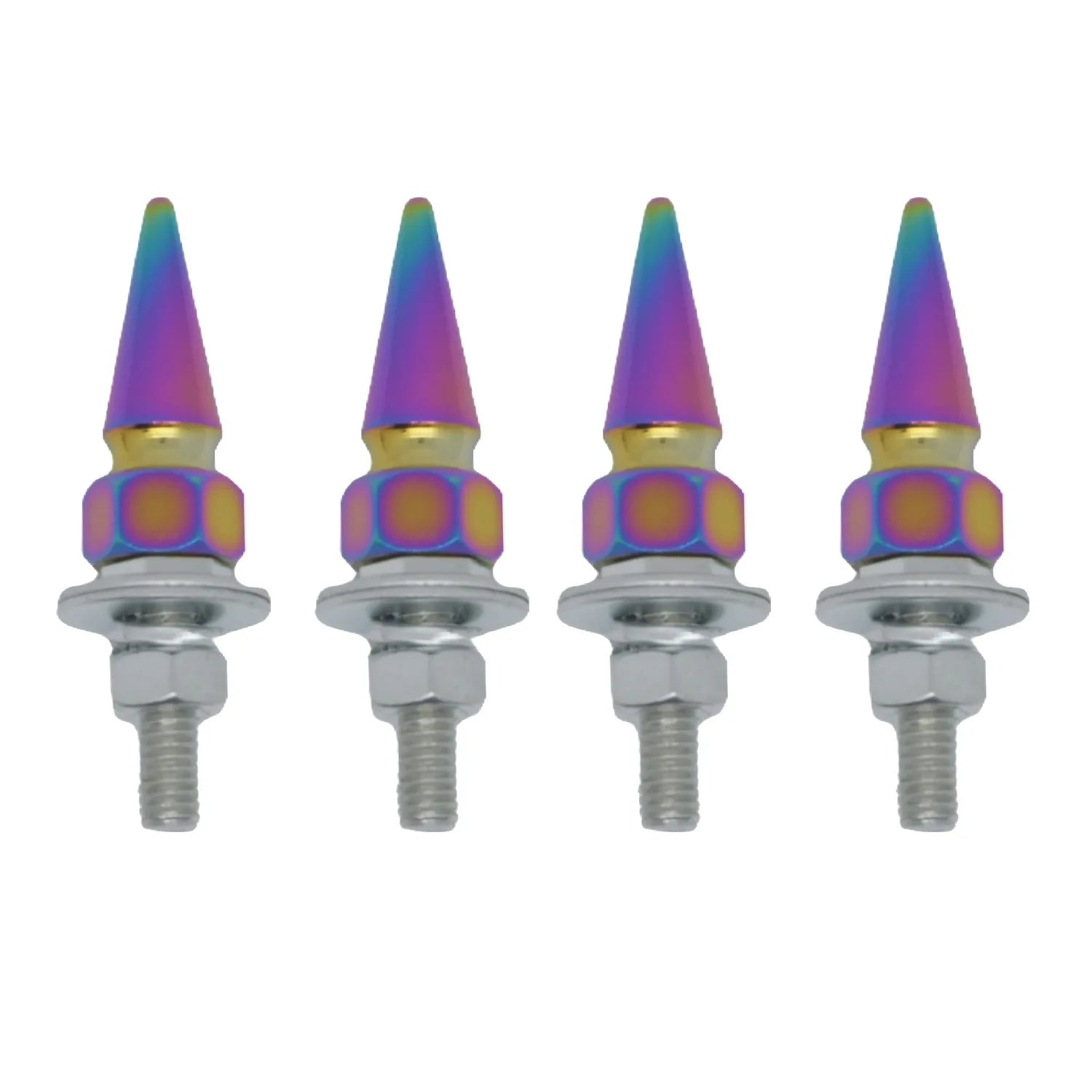 Car license plate frame screw modification M6 is used for modifying license plate screws, car license plate frames, motorcycles Oasis Select 4pcs 2