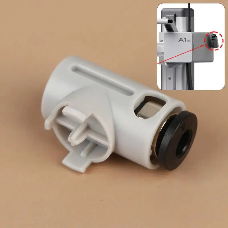 6mm AMS Pipe Connector Adapter For Bambu Lab A1min 3D Printers Reliable Interface For Continuous Printing Oasis Select