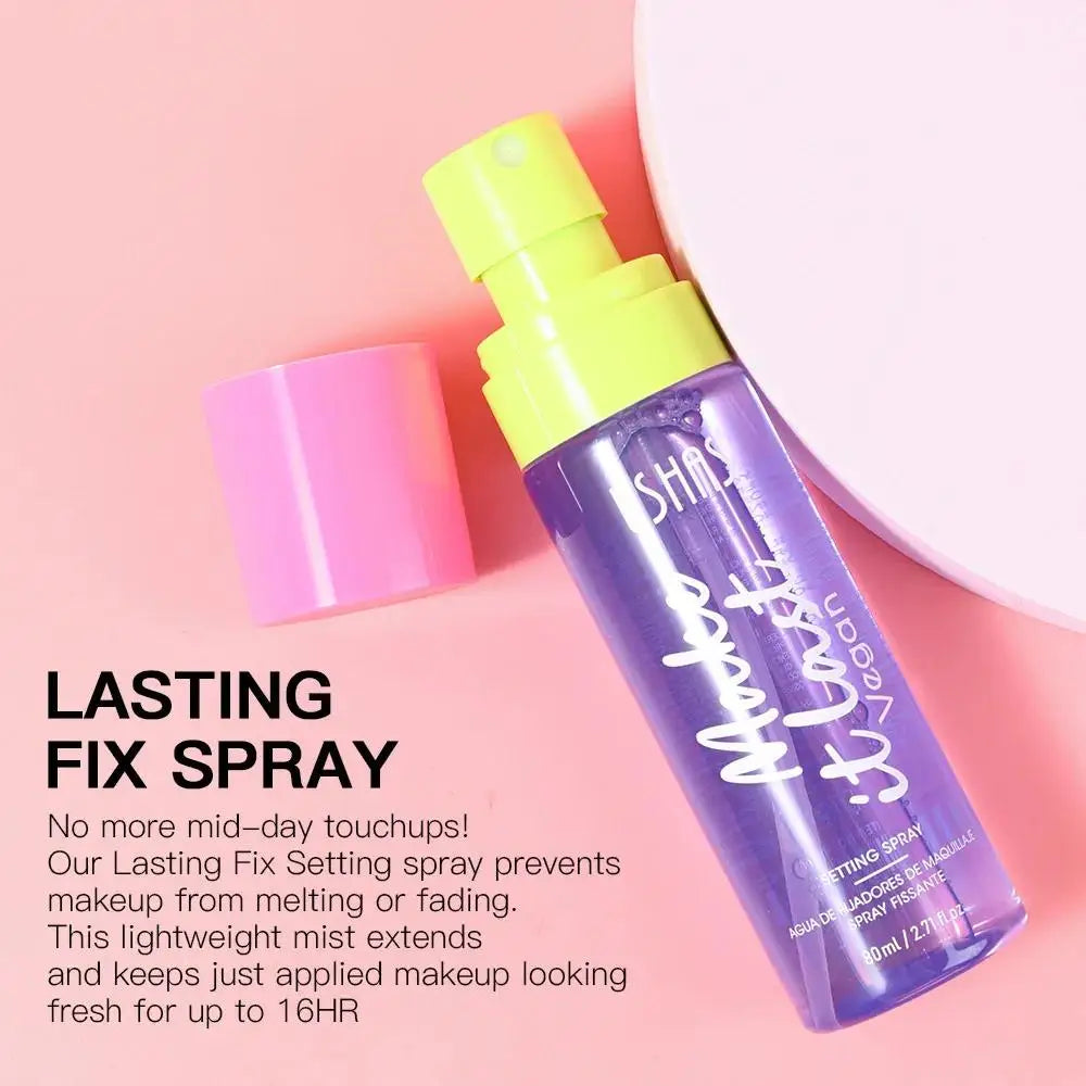 80ml Oil Control Setting Spray Waterproof Makeup Fixer Hydrating Face Mist Long Wear No Smudge Oasis Select