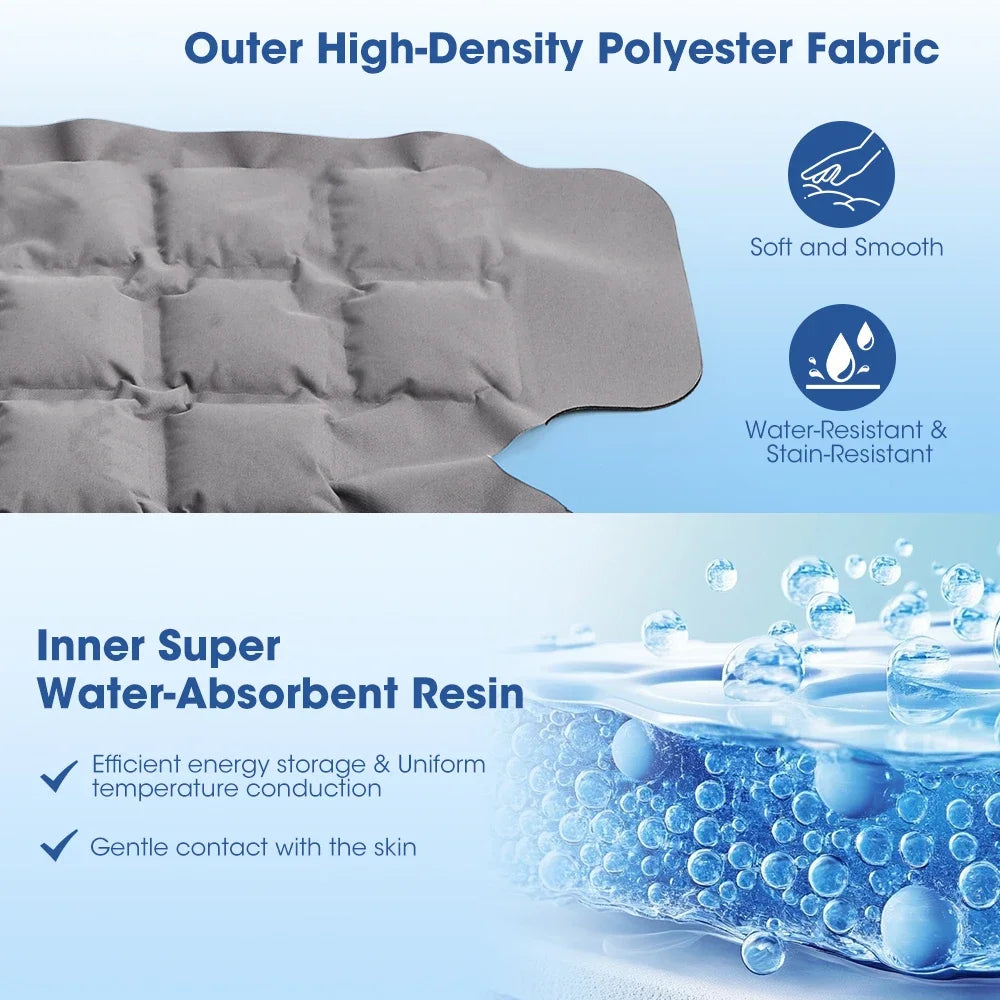 SAP Hot & Cold Knee Wrap – Microwavable, Freezable, Reusable