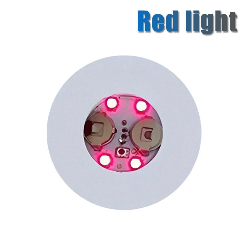 1-200PCS LED Coaster Lights Colorful Glowing Wine Bottle Stickers Bar Wedding Party Lighting Glowing Wine Bottle Stickers Oasis Select Red light 200PCS LED Coaster