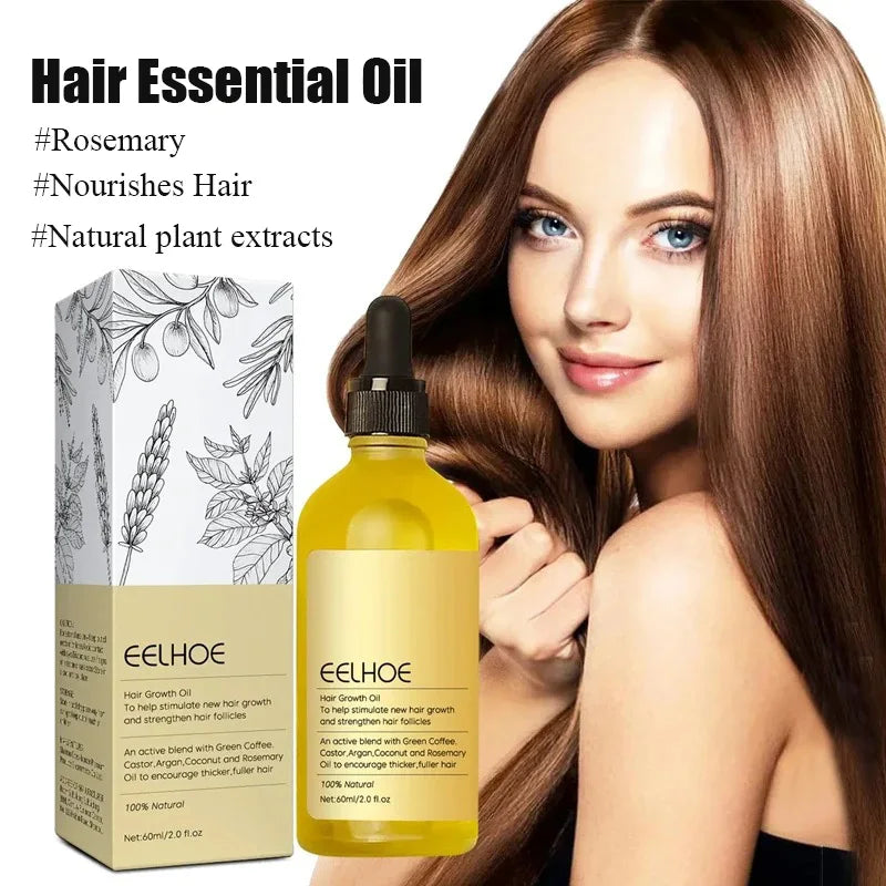 60ml Rosemary Dense Hair Essential Oil Veganic Lavender Repair Hairs Damage Prevent Hair Loss Smooth Hairs Nourish Hair Care Oil Oasis Select