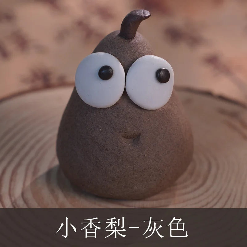 Ceramic Cute Mini Ornaments for Tourist Attractions, Hand-Pinched Animals, Cultural and Creative Decorations Tea Pets Oasis Select 18