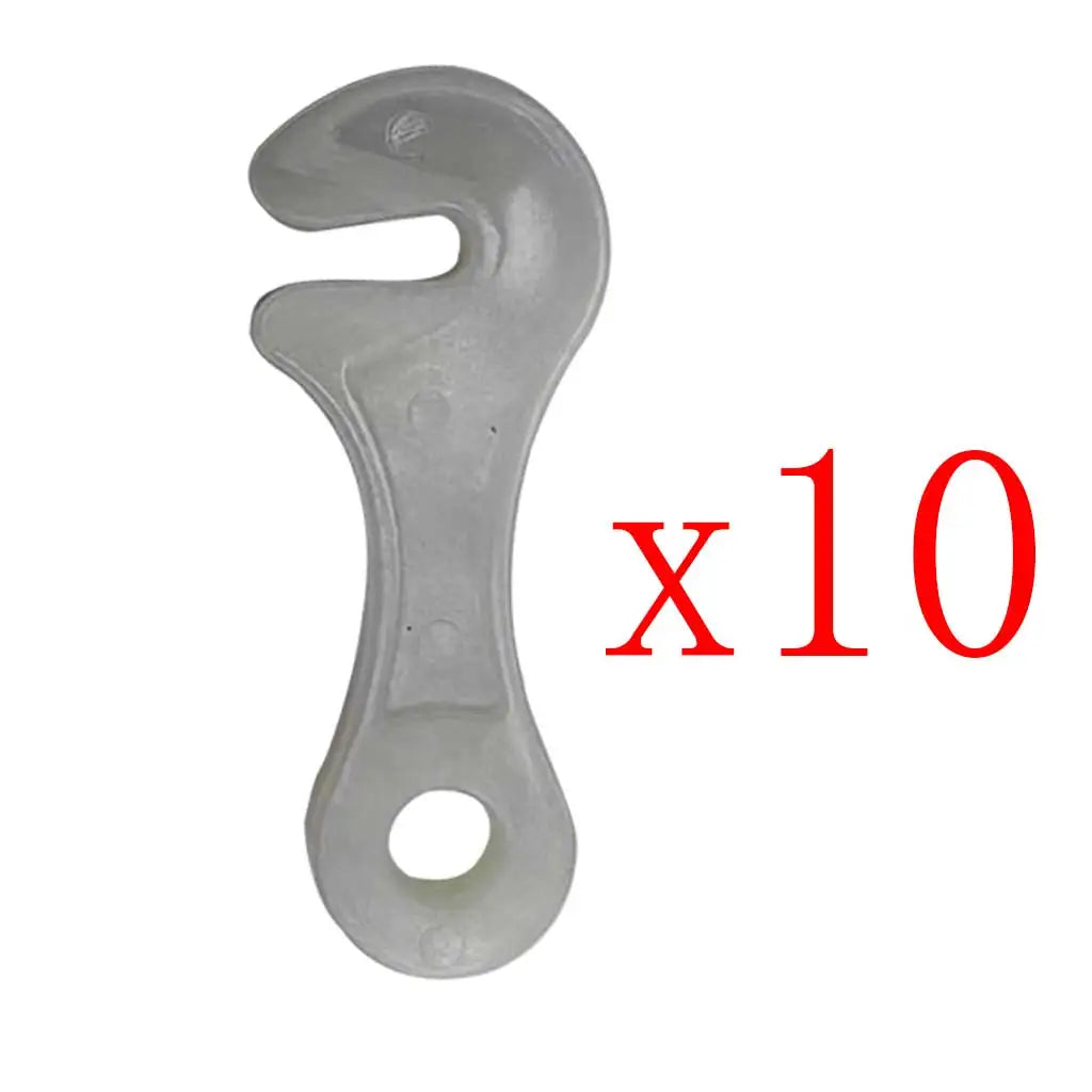 6pc 10pc Luminous Tent Clips Camping Plastic Canopy Buckle Hiking Tent Clips Strong Lock Grip Secure Clamp Tent Rope Lock Oasis Select 10 Piece