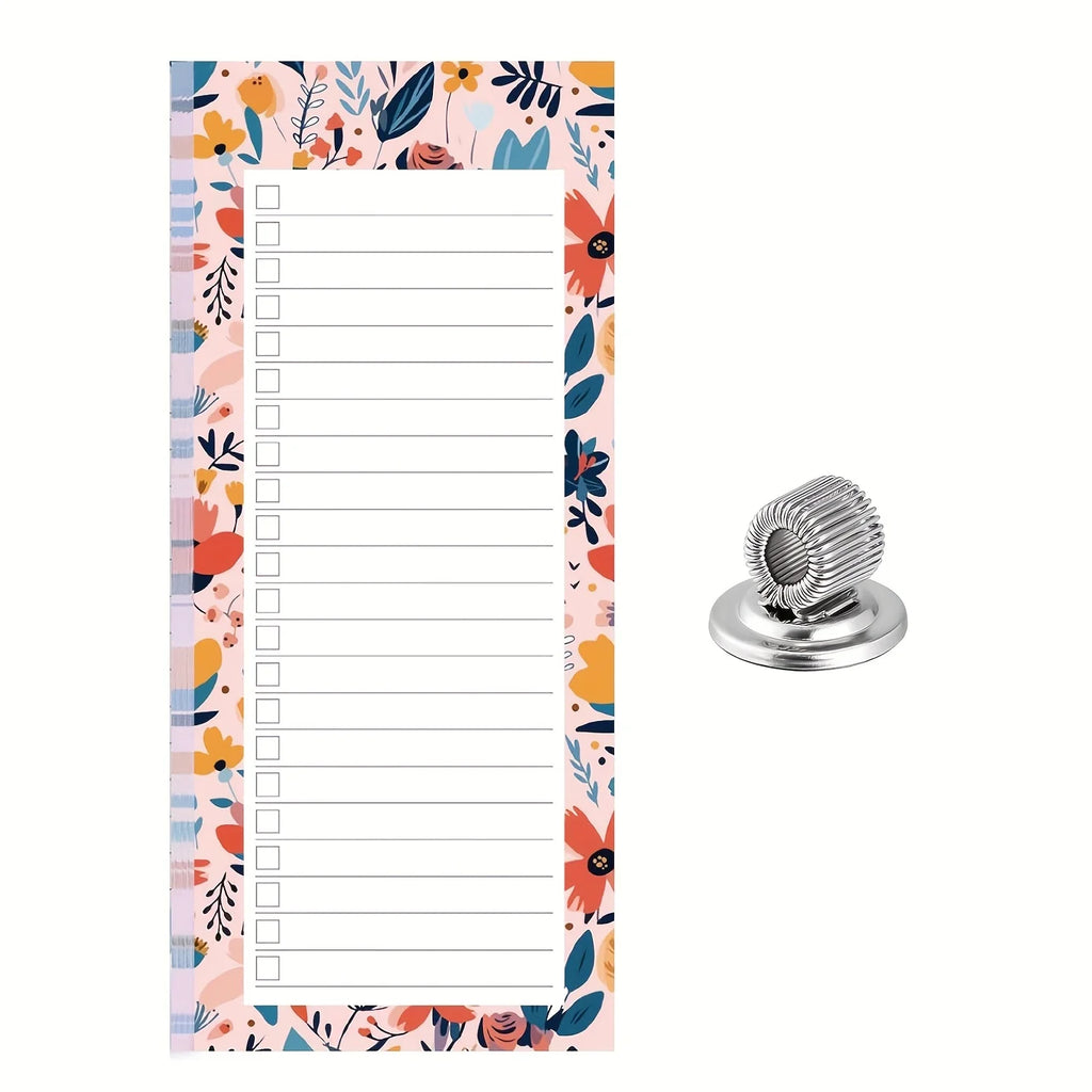 2 Includ 1 Note Pen Holder Magnetic Shopping List Notebook Clip 100 Oasis Select 2 Pcs Pink