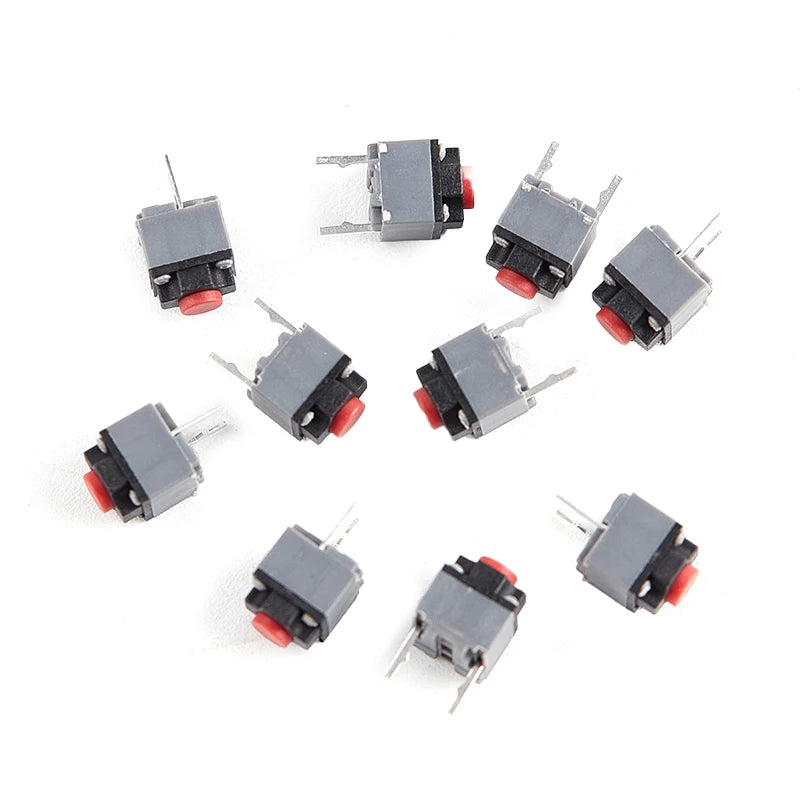 10Pcs Kailh Mute Button 6*6*7.3 Silent Switch Wireless Mouse Button Micro Switch Oasis Select one size