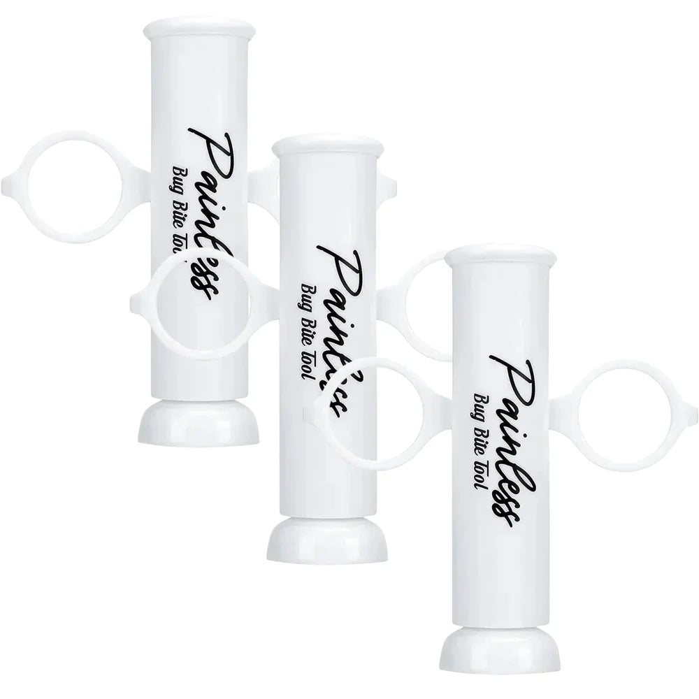 Negative-pressure suction device—for mosquito bites and bee stings naturally relieves discomfort caused by bites; chemical-free. Oasis Select 3PCS