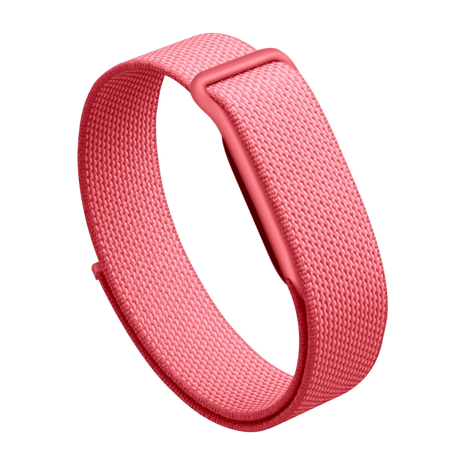 Woven Nylon Band Fitbit Air Strap Breathable Braided Watch Plastic Oasis Select red