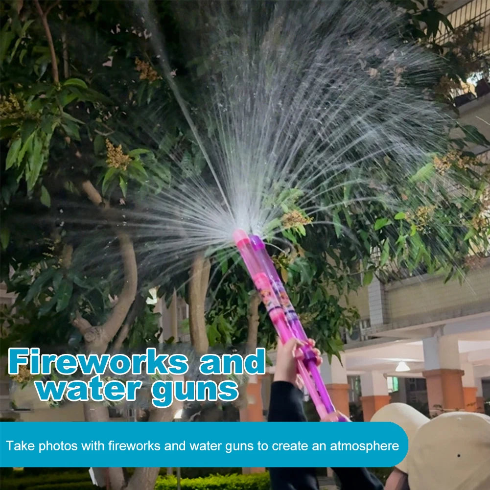 Fireworks Water Gun – Large Capacity Pull-Out Sprinkler Toy Kids Water Gun Toy Oasis Select