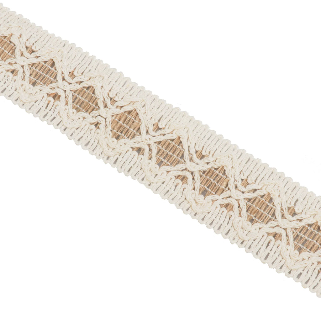 Natural Jute Lace Ribbon 2 Yards – Rustic Wedding & Gift Wrap