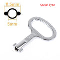 Torque Wrench Key Wrench Plumber Triangle Key For Electric Cabinet Subway Train Ferramentas Manuais Инструменты Для Ремонта Oasis Select Socket Type