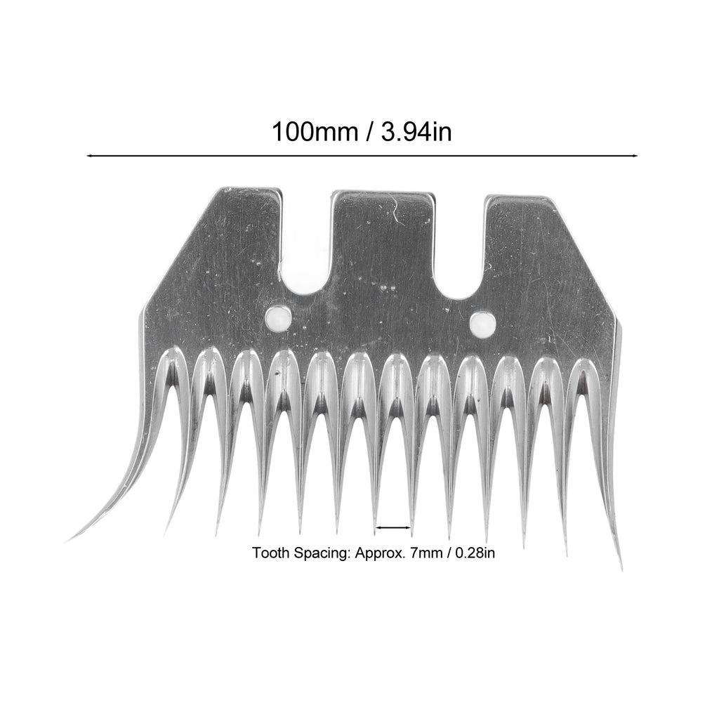 Sheep Shears Blade Curved 13 Teeth Wool Clipper Comb Cutter Trimmer Accessory Set Kit Sheep Trimmer Blade Oasis Select