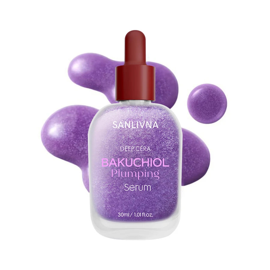 Vitamin C and niacinamide serum brightens skin tone and is rich in bakuchiol to improve and cleanse pores for facial care Oasis Select BAKUCHIOL