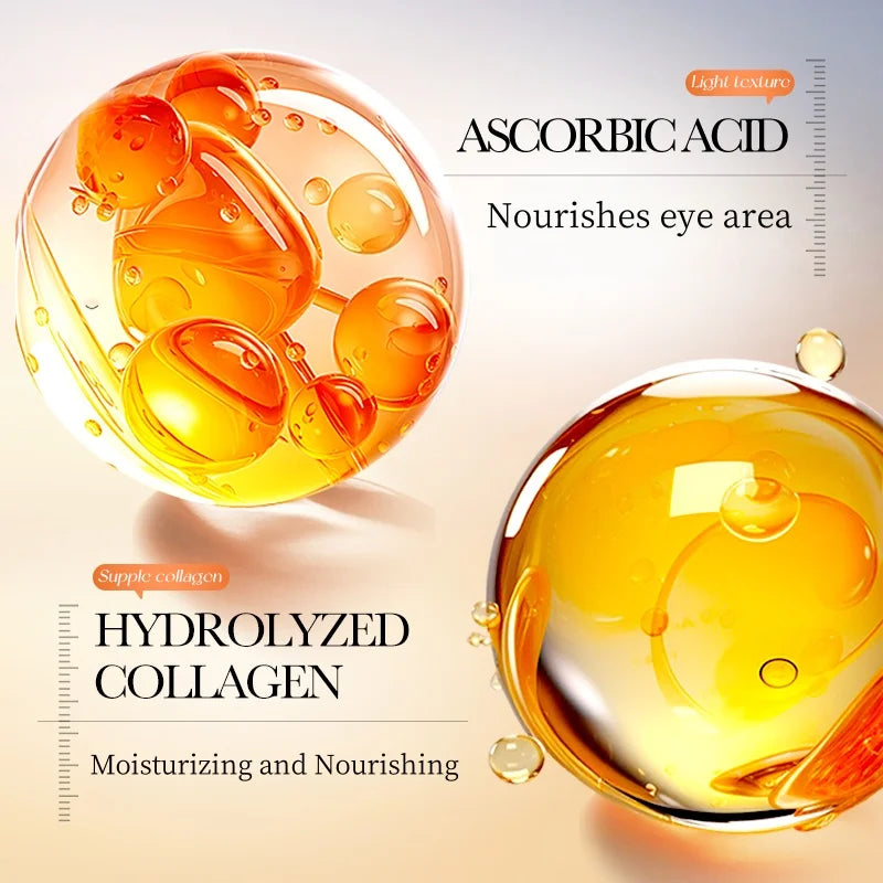 80-Pack Vitamin C Collagen Eye Masks – Brightening & Hydrating Eye Mask Patches Oasis Select