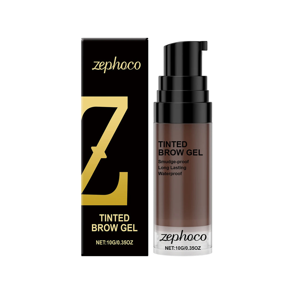 Zephoco Waterproof Eyebrow Tint Gel – Long-Lasting Brow Color