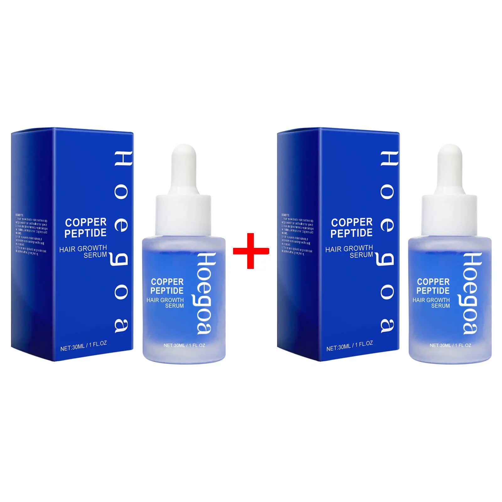 Copper Peptide Hair Grow Serum Prevent Alopecia Moisturizing Hair Dry Frizz Repairing Smoothing Scalp Care Density Hair Essence Oasis Select 60ml boxed