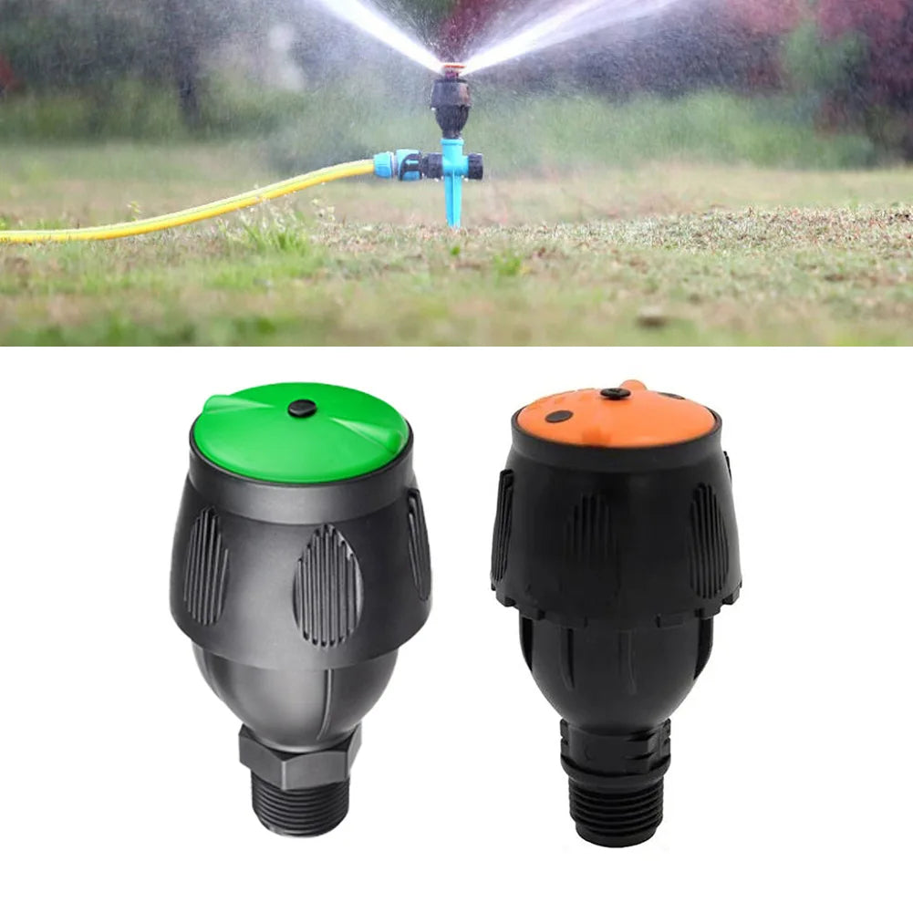Black 550L/H Rotary Sprinkler Head 360 Degree Rotation 1/2 Inch Male Connector For Garden Lawn Agriculture Irrigation System Oasis Select