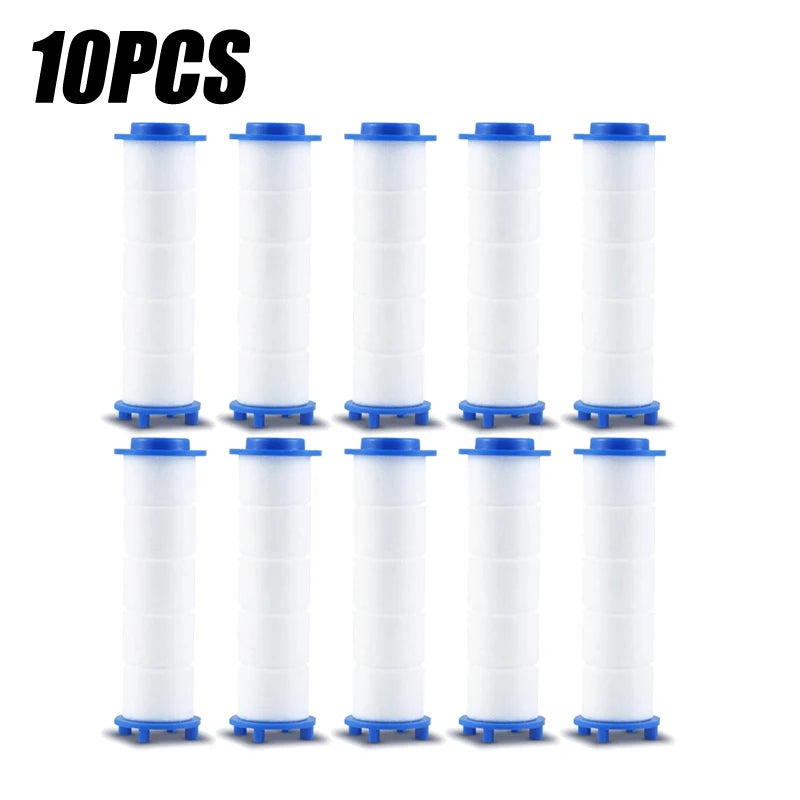 50PCS Shower Head Filter Replacement Showerhead Remove Chlorine/Fluoride/Hard Water/Calcario Hygienic Bathroom Accessories Oasis Select 10PCS