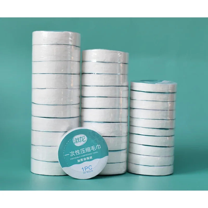 10PCS Set Compressed Towel Travel Quick-Drying Towel Trip Disposable Hotel Washable Cloth Towel Napkin Washcloth Outdoor Travel Oasis Select