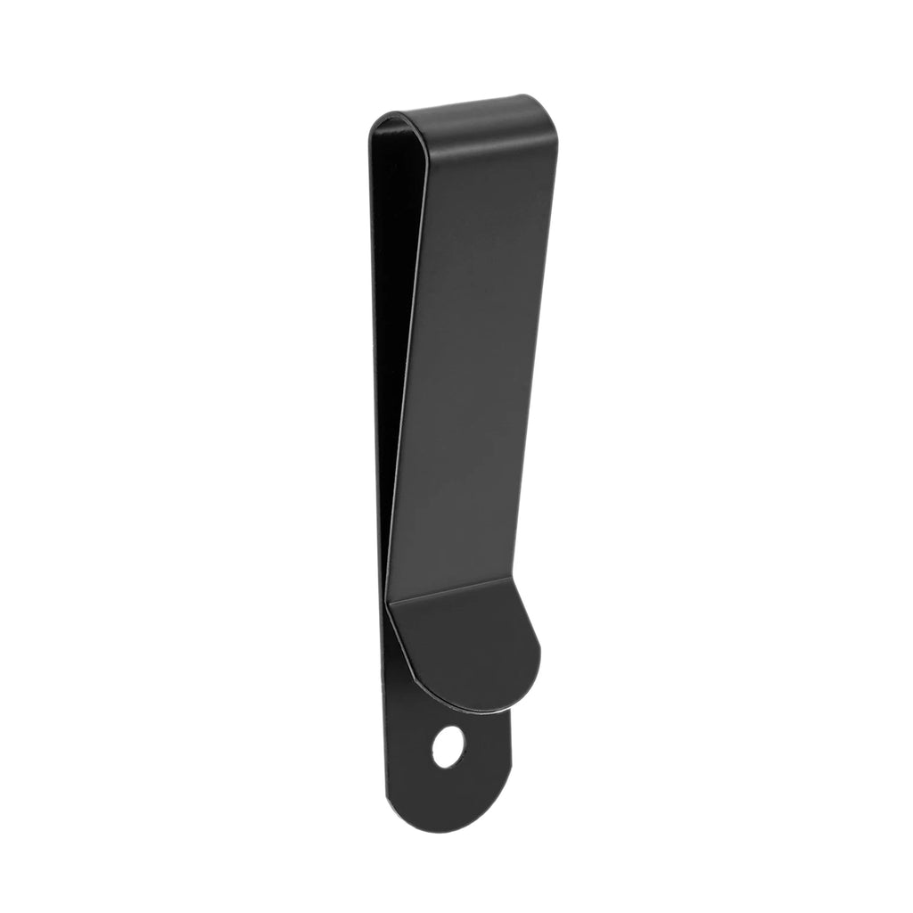 2/5/10pcs Black Iron Spring Buckle Sheath Clip Belt Clip for Making Clips,Wallets,Pouches ,Sleeves DIY Hardware Accessories Oasis Select