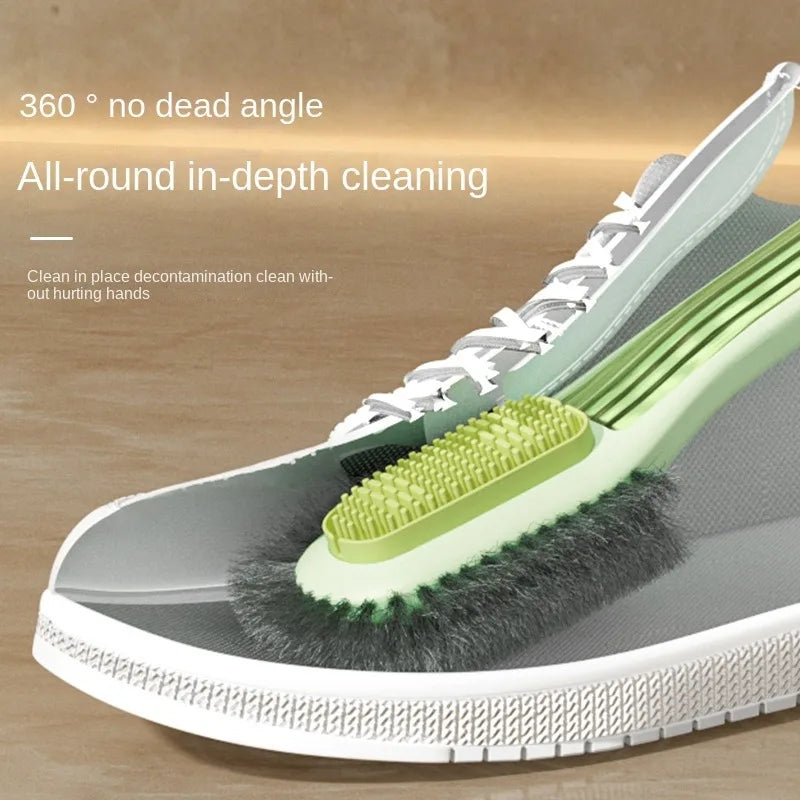Double-Sided Shoe Brush for Suede, Leather & Canvas Shoes Shoe Cleaning Brush Oasis Select