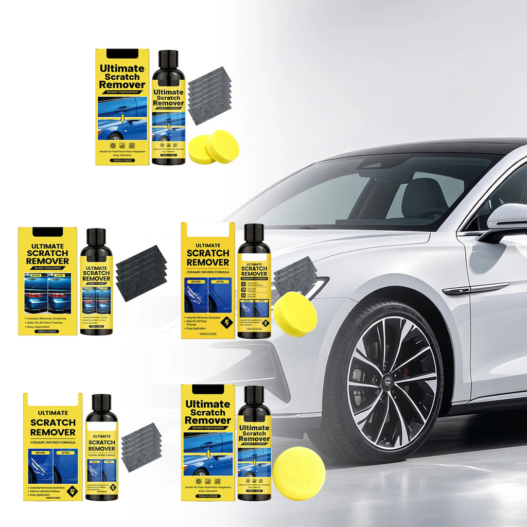 Car Scratch Remover Polish Kit – Swirl & Scuff Restorer Car Polish Kit Oasis Select