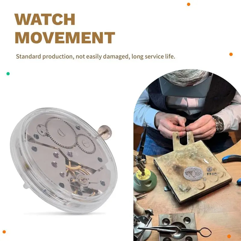 LIKE WISH ST3600 Movement 17 Jewel ETA 6497 Movement Model Watch Part Fit For Men Watch Hand Winding Mechanical Movement Oasis Select