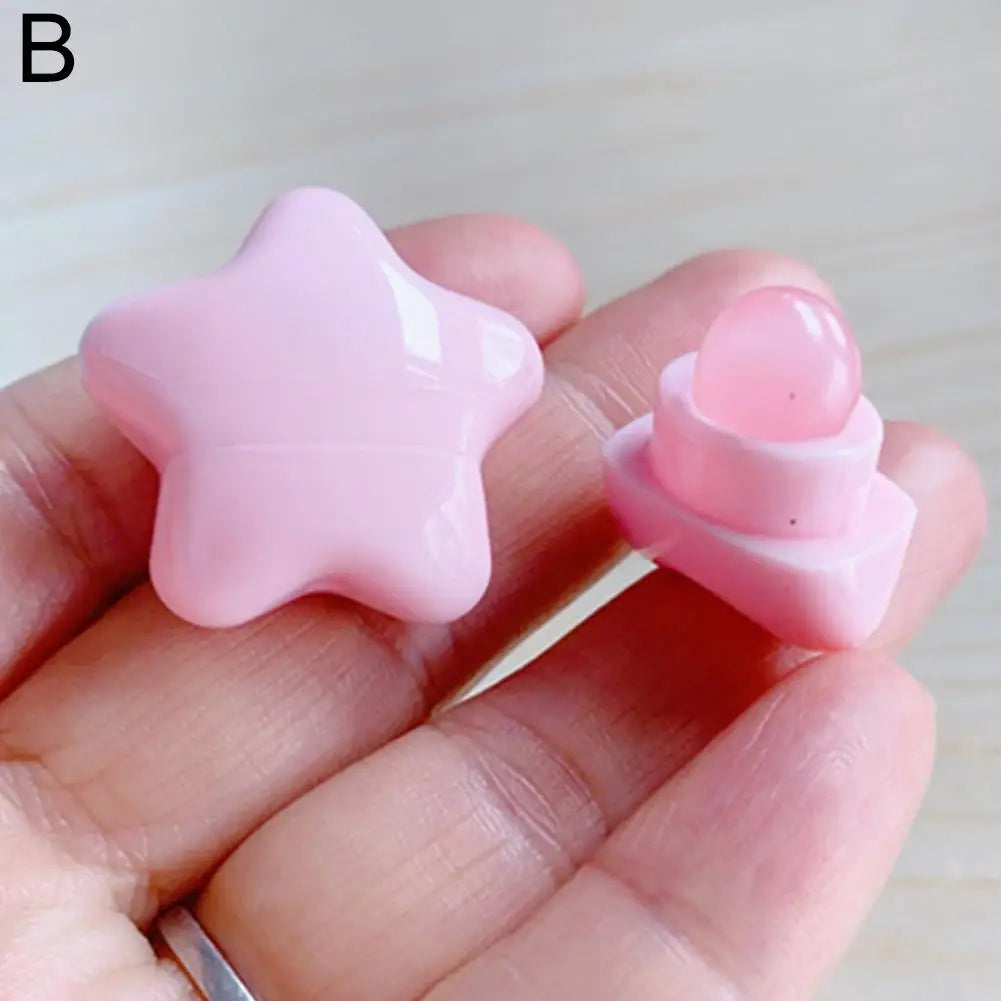 Portable Cartoon Mini Silicone Lip Brush Cute Bear Angled Concealer Brushes Lip Balm Lip Gloss Concealer Make Up Brushes Oasis Select B