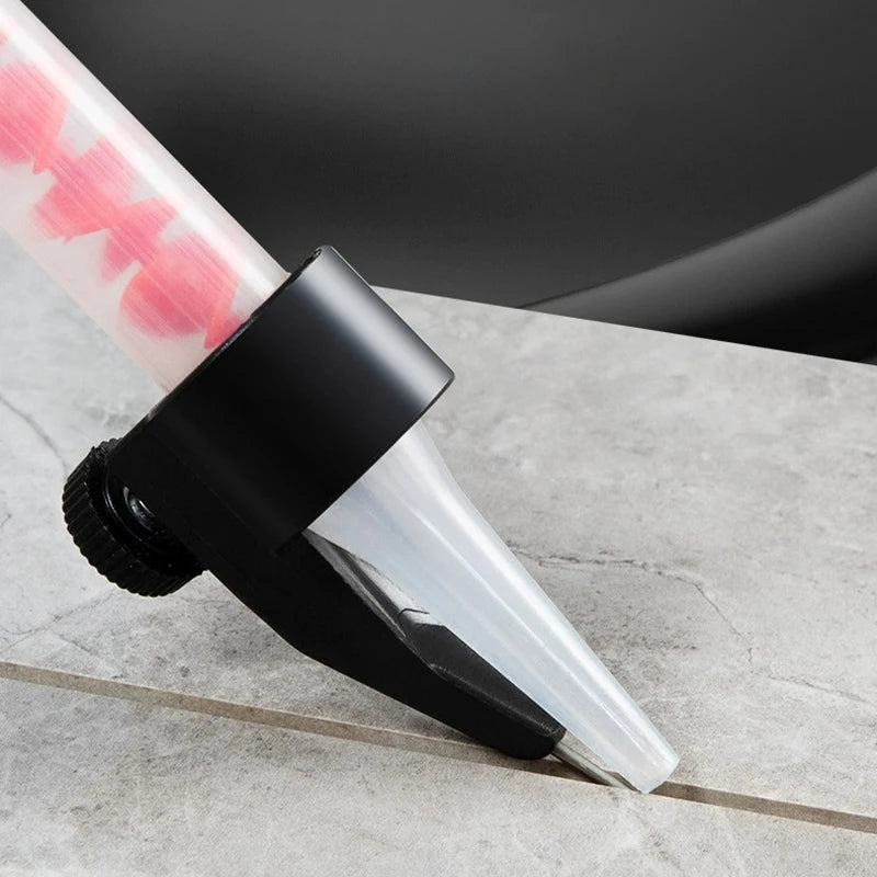 1Pcs Tile Glue Nozzle Fixed Positioner Ceramic Tile Grout Sealants Assistant Beauty Joint Agent Construction Tool Oasis Select Default Title