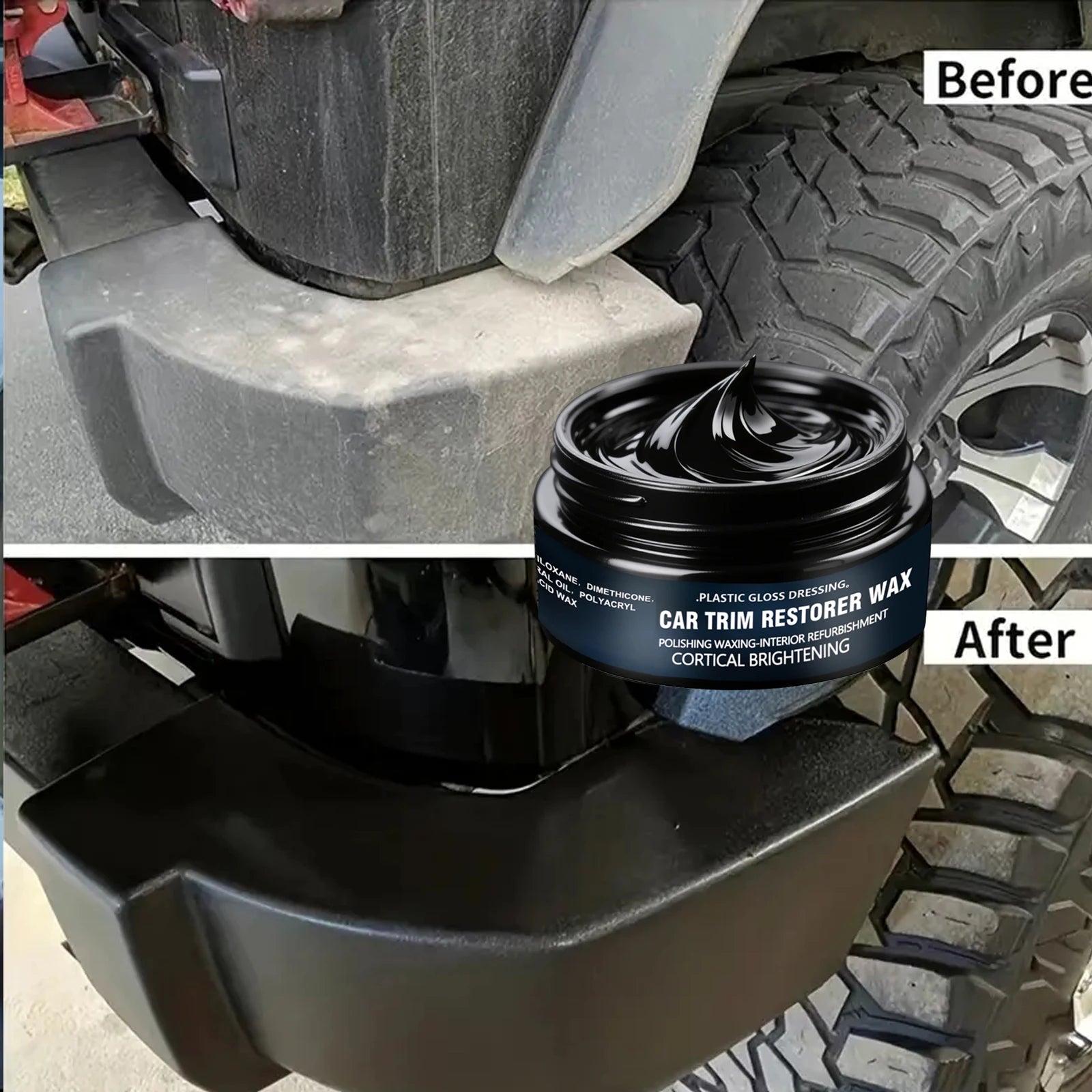 Car Plastic & Trim Restorer | Ceramic UV Coating – Back to Black