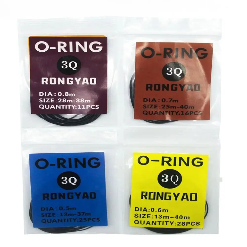 200Pcs/Set Repair Tools Rubber O-Ring Thickness 0.5mm/0.6mm Waterproof Watch Back Case Rubber Boxed for Watchmaker O-Ring Gasket Oasis Select