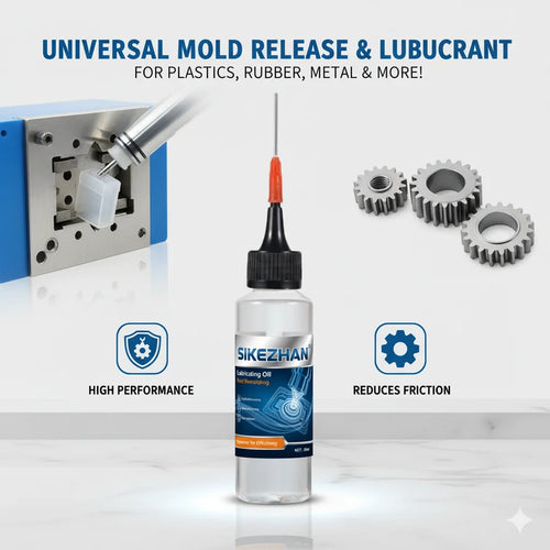 Industrial 120ml Mold Release Agent - 250℃ High-Temp Silicone Lubricant, Long-Lasting Anti-Stick for All Metal and Plastic Molds Oasis Select