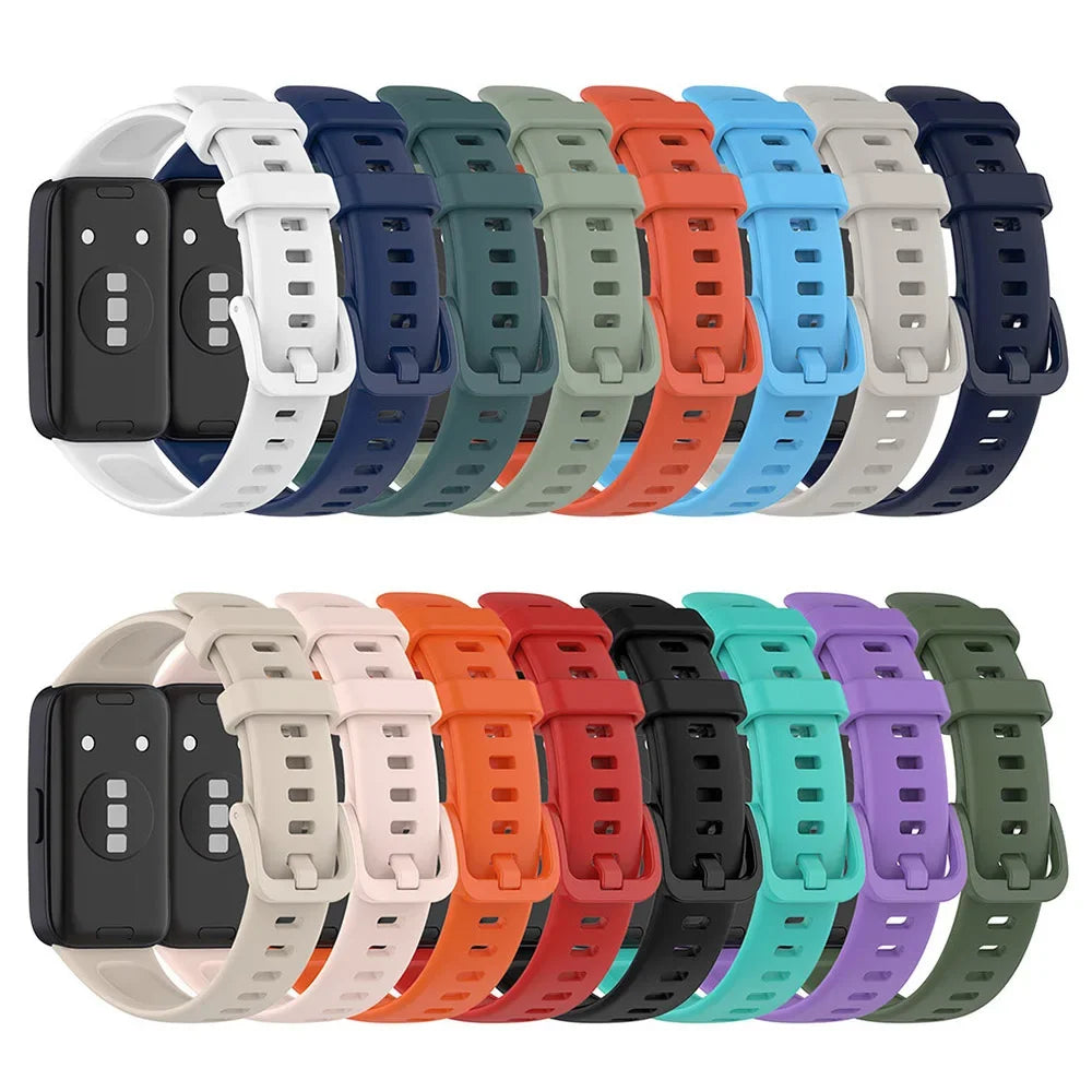 Silicone Strap & Case for Huawei Band 8, 9 & 10 | All Sizes Smart Watch Band Oasis Select