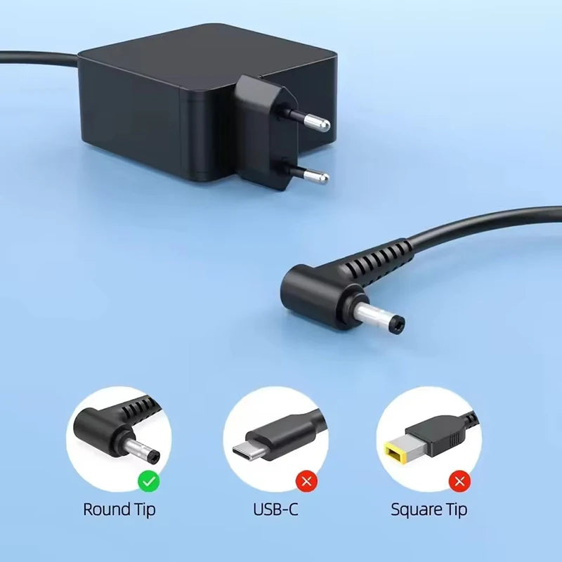 20V 3.25A 4.0*1.7mm Laptop Power Supply Adapters For Lenovo YOGA 710 510-14ISK IDEAPAD 510S-14 XiaoXin 310 65W Laptop Charger Oasis Select