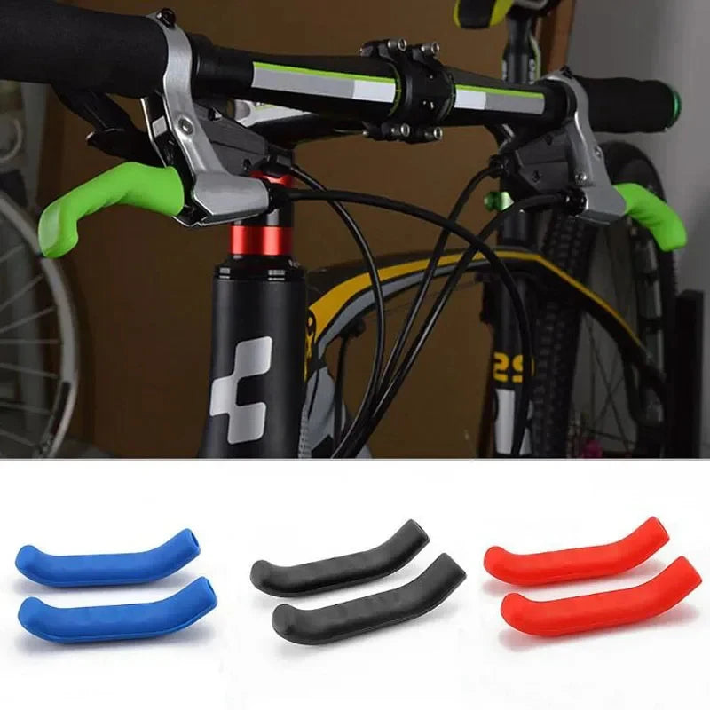 1/2/5pairs Bicycle Brake Handle Cover Silicone MTB Grip Gloves Anti Slip Bicycle Protective Equipment Bicycle Accessories Oasis Select