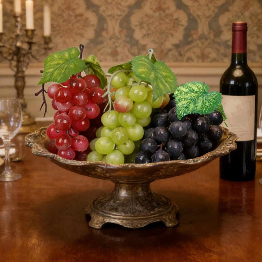 Simulation Grape Plastic Fruit Fake Fruits Photo Props Artificial Grape Fruit Shop Display Model Ornaments Home Party Decor Oasis Select