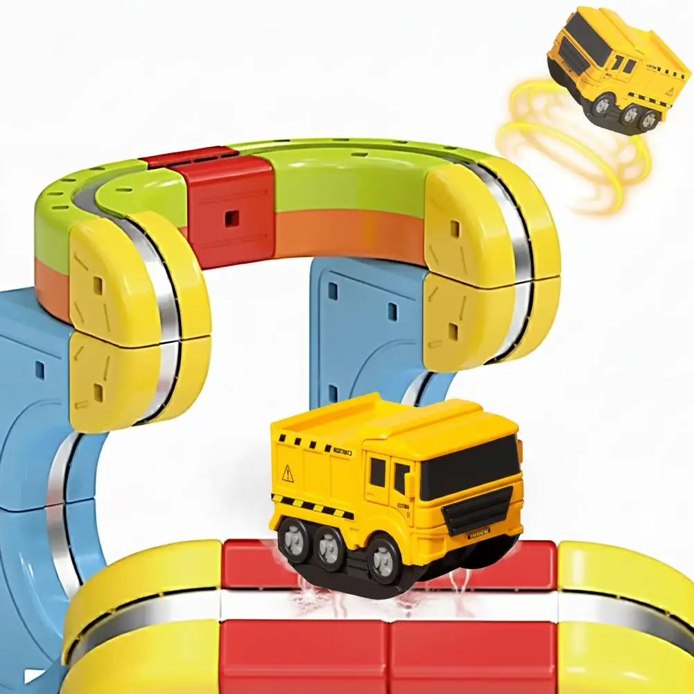Anti-Gravity Electric Magnetic Car for Building Block Tracks Magnetic Toy Car Oasis Select C