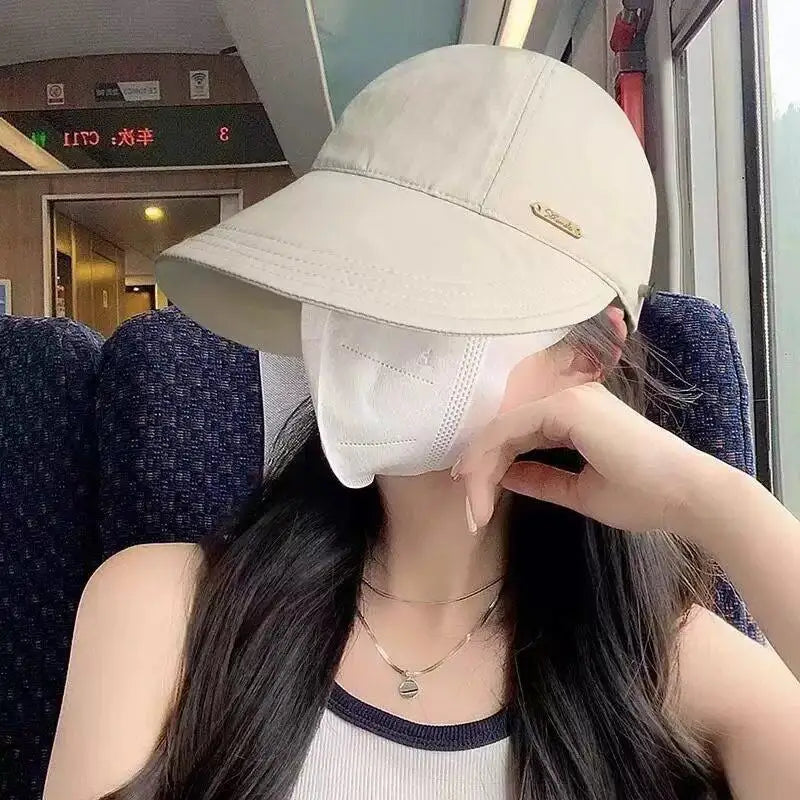 Womens Breathable Fisherman Hat Outdoor Summer Sun Protection Wide Brim Lightweight UV Blocking for Travel Beach Hiking Oasis Select