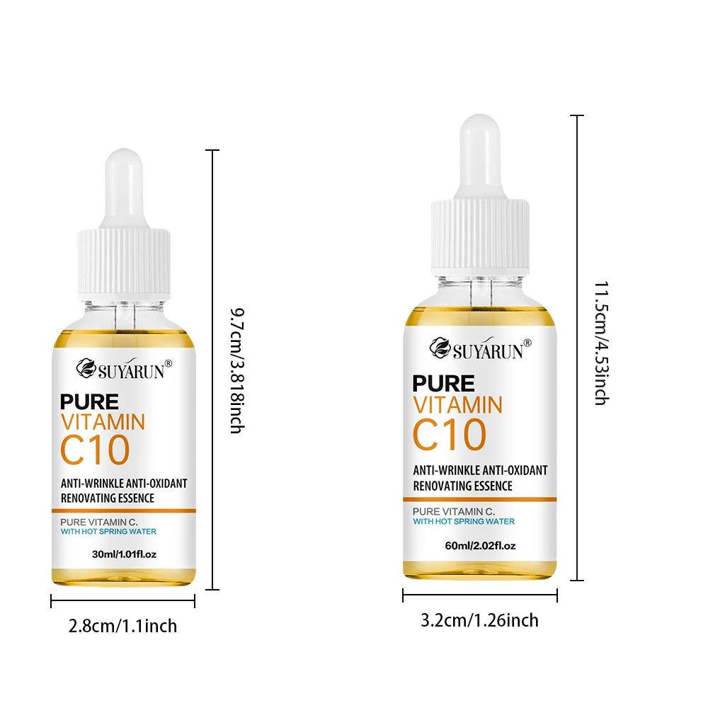 SUYARUN 10% Vitamin C Face Serum – Brightening & Anti-Aging Vitamin C Face Serum Oasis Select
