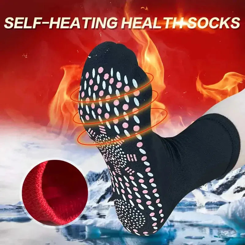 9/6/3/1Pairs Magnetic Socks Self Heating Therapy Magnetic Therapy Pain Relief Socks Woman Men Self-Heating Socks Oasis Select