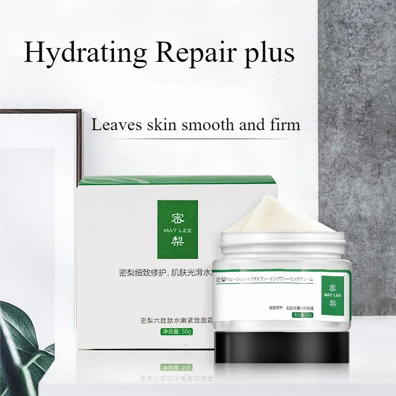 Japanese Six peptides Cream Firms Tightens Moisturizing Anti-Early Aging for Sensitive Skin Face And Neck 50g Oasis Select