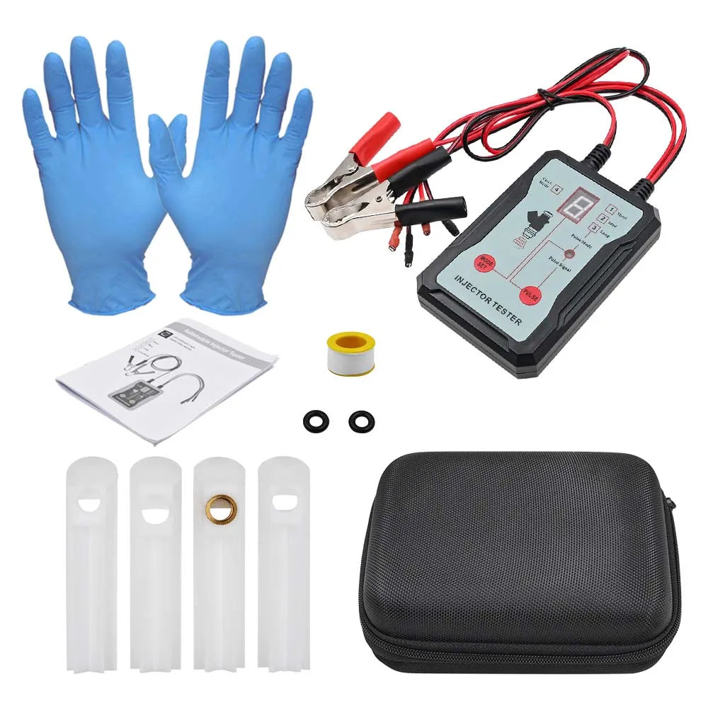 12V Fuel Injector Tester & DIY Cleaning Tool – Test 2 at Once Fuel Injector Tester Oasis Select