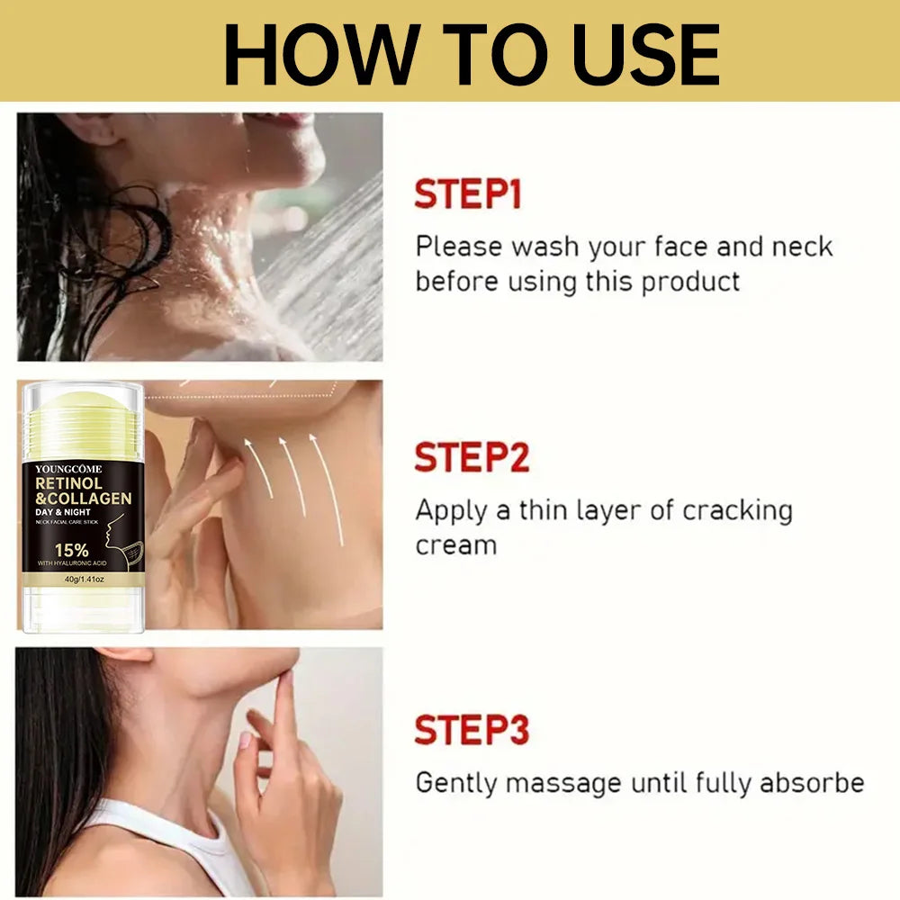 YOUNGCOME Retinol & Collagen Face & Neck Firming Stick 40g