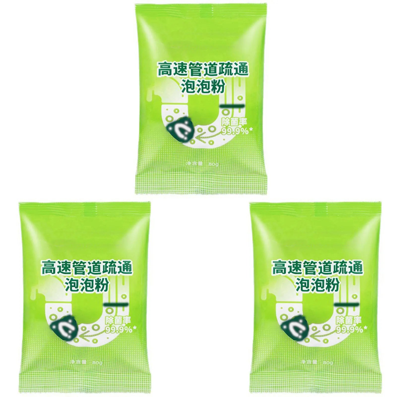 Drain Cleaner Powder – Sink, Toilet & Shower Clog Remover